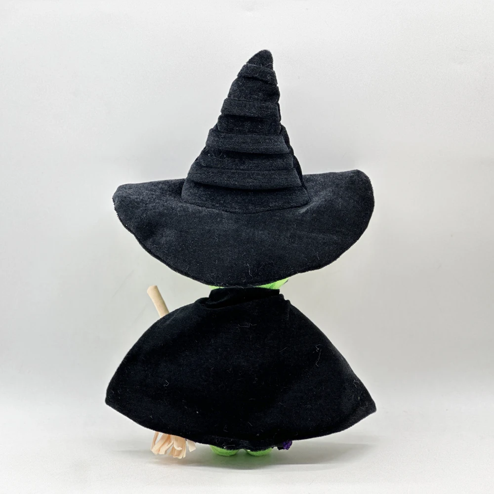 WICKED-Sorcière Magique en Peluche de Style Moyen, Robe Noire, Amusant, Dessin Animé, Beurre de Compagnon, Cadeau de Noël