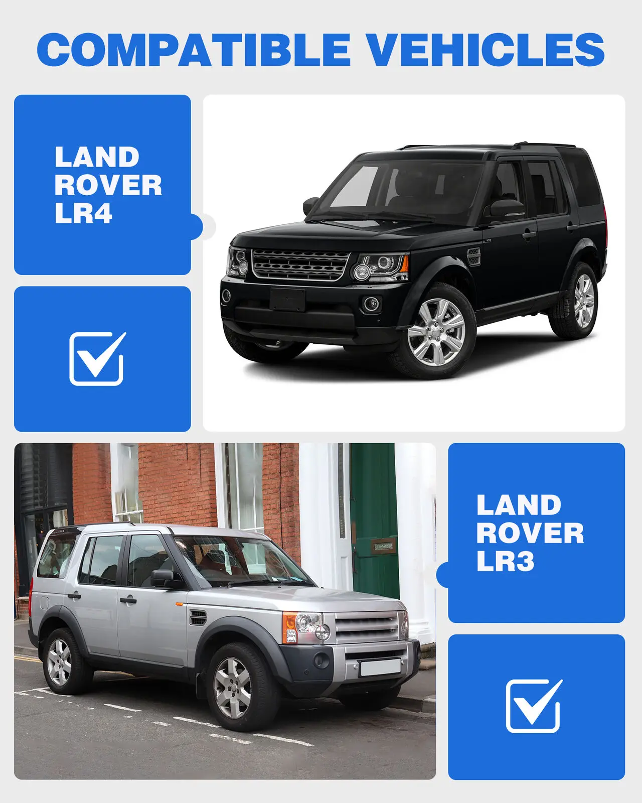 2 Buah Papan Lari untuk Aksesori Land Rover Discovery 3 4 2004-2016 LR3 LR4