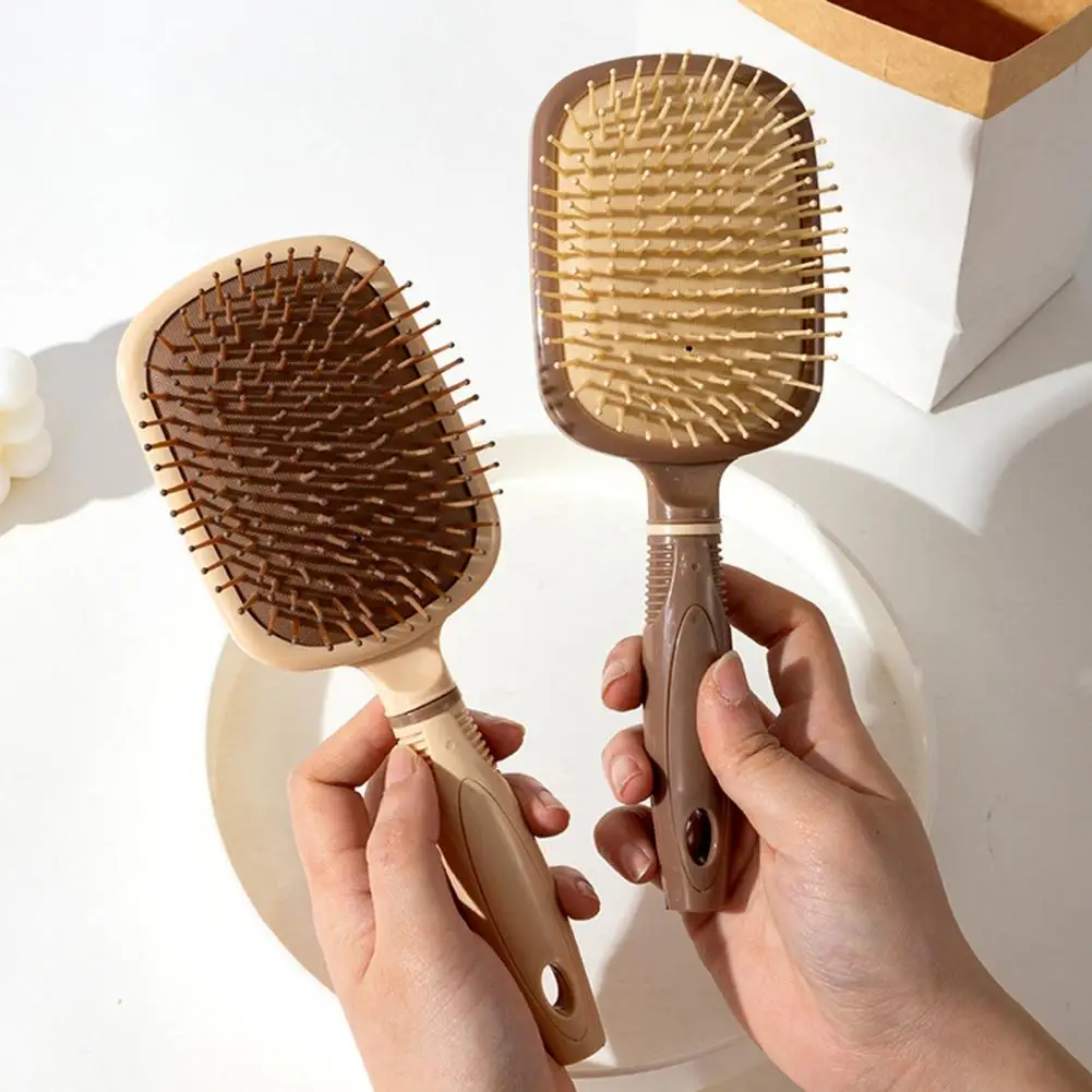 Brush Anti-static Hair Brush Hair Brush with Mirror Multi-functional Anti-static Scalp Massager Comb Portable Detangling for Men