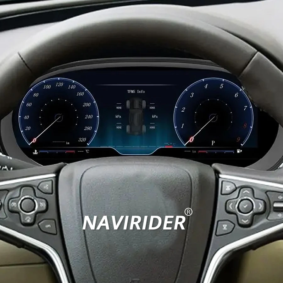 For Buick Excelle 2015 - 2021 Virtual Cockpit Dashboard Car LCD Instrument Speedometer Upgrade Smart CarPlay Instrument Cluster