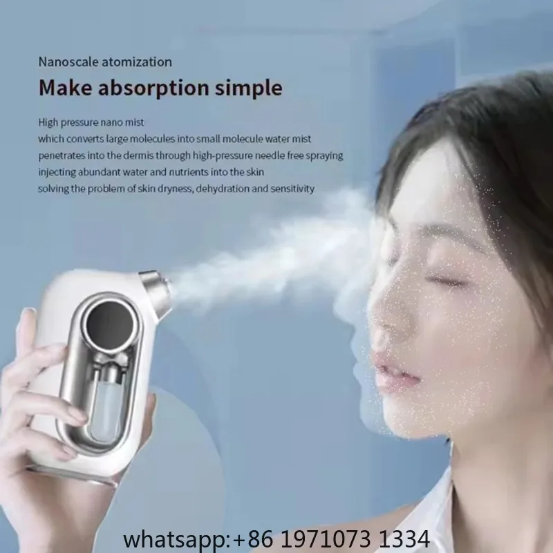 NEW Facial Mist Sprayer Humidifier Rechargeable Vaporizer Steamer Moisturizing Beauty Instrument Skin Care Tool