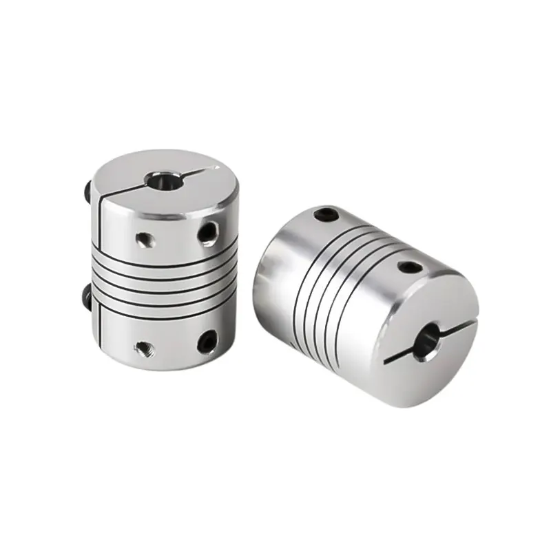 D40L50Aluminum Alloy Elastic Clamping Coupling Motor Encoder Hole10/11/12/12.7/14/15/16/17/18/19/20/21/22mm