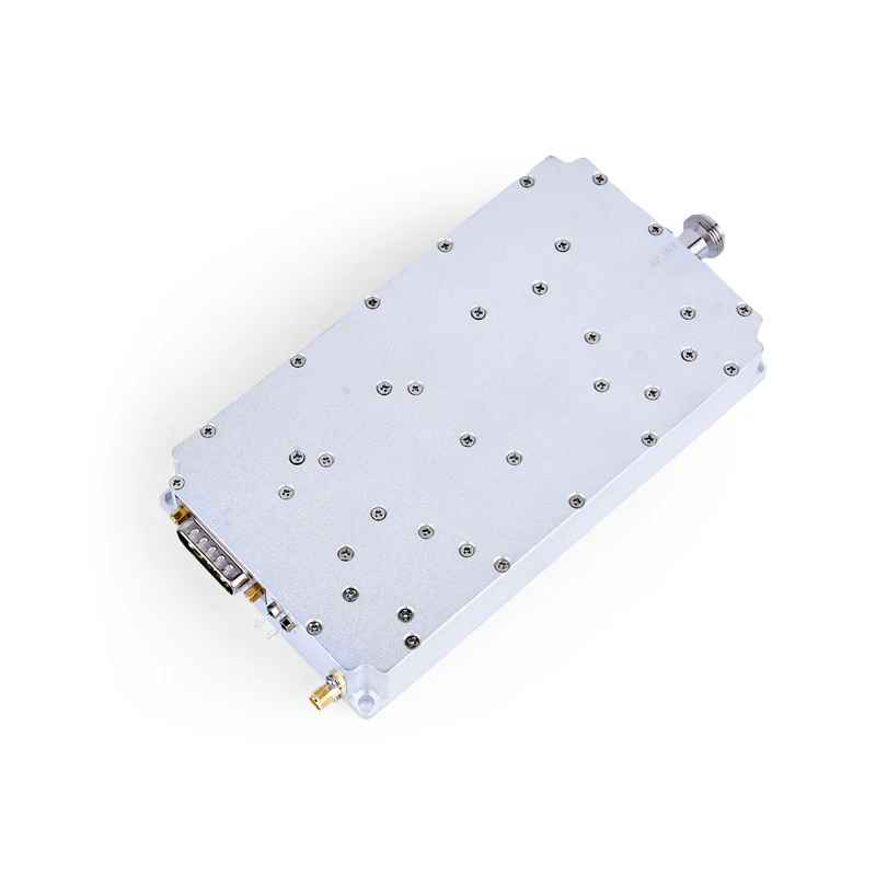 100W 5725-5850MHz 5.8G Module Jamming Defence Power Amplifier Anti Drone C-UAS UAV VCO Source RF Anti-Drone Signal PA GaN System