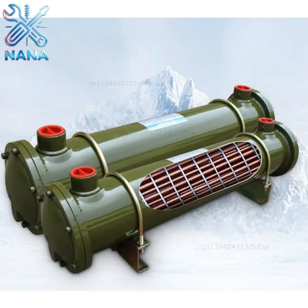 Hydraulic Oil Water Cooler Shell and Tube Heat Exchanger OR Series Copper Tube Oil Cooler for Hydraulic System
