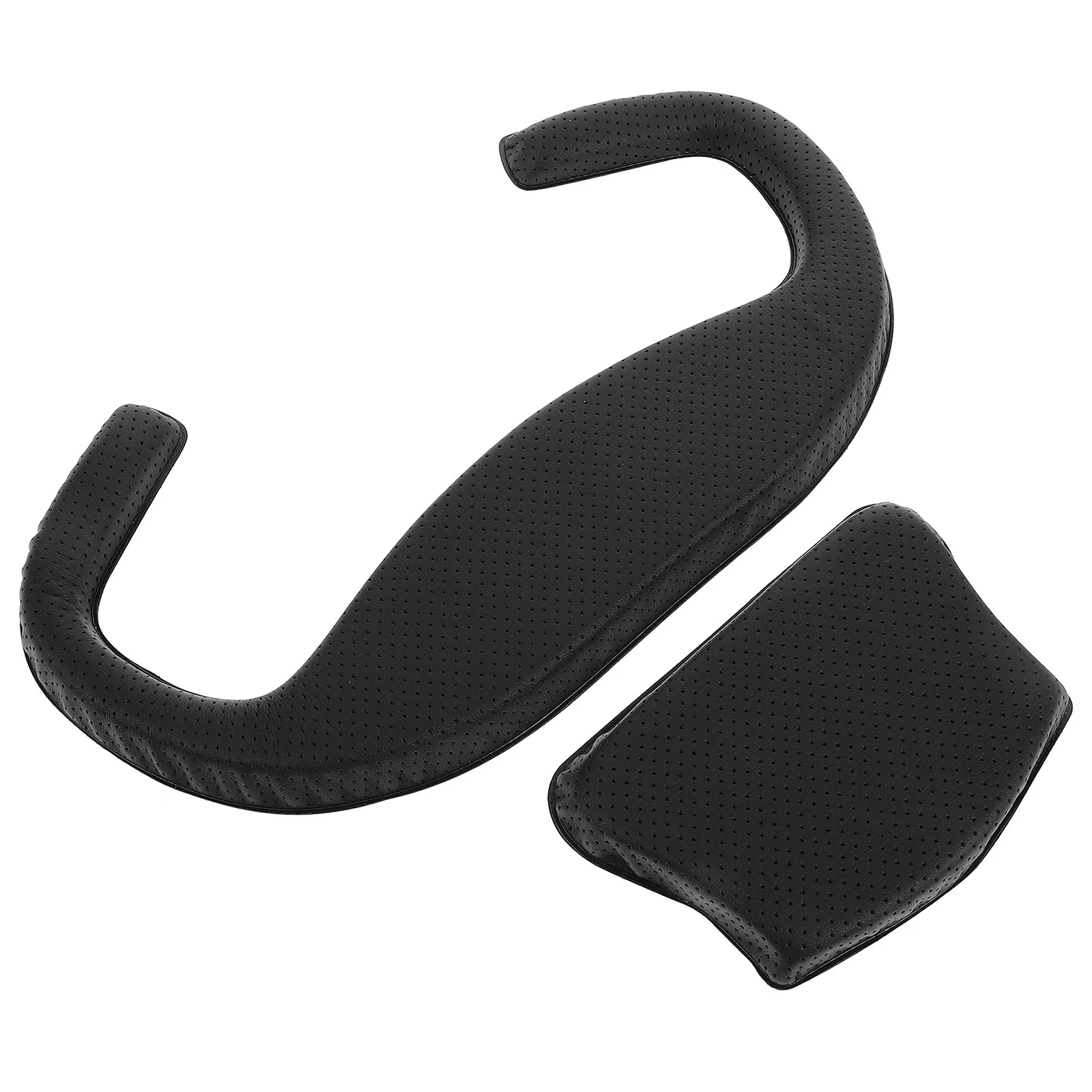1Set Pad Set Ergonomic PU Sponge Sweatproof Cushion Light Blocking Vr Headset Accessory Compatible for Pimax Crystal