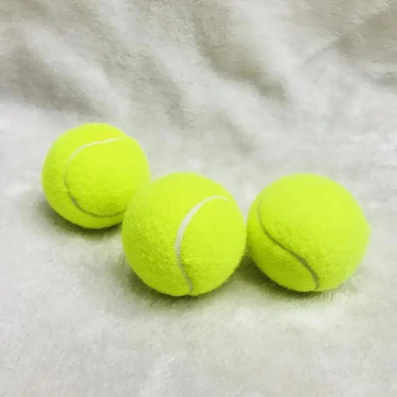 3pcs High Elastic Tennis Ball – 130-140cm Bounce from 2.54m Drop Durable Felt Cover, Rubber Core view 4