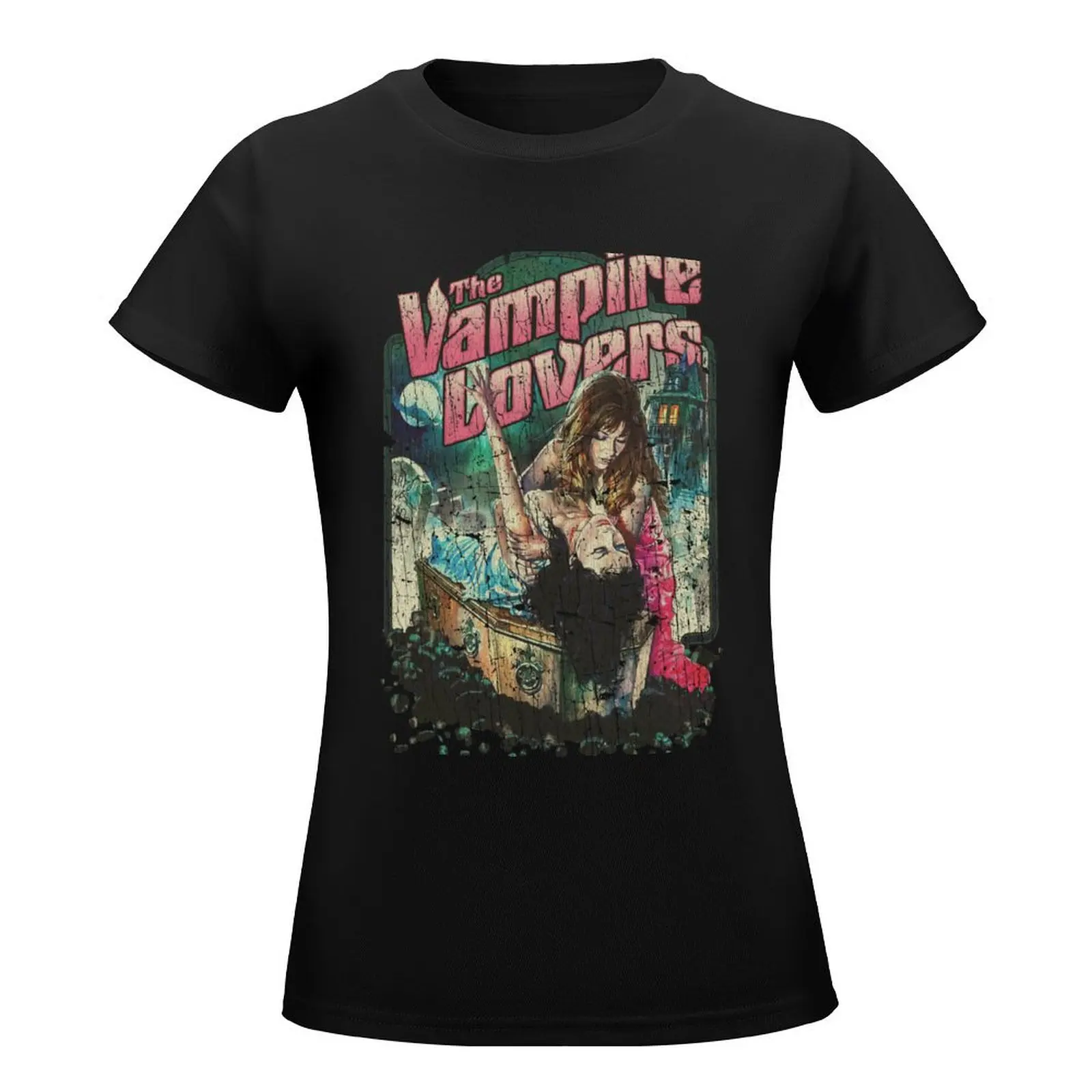 The Vampire Lovers 1970 T-Shirt blanks funny workout shirts for Women