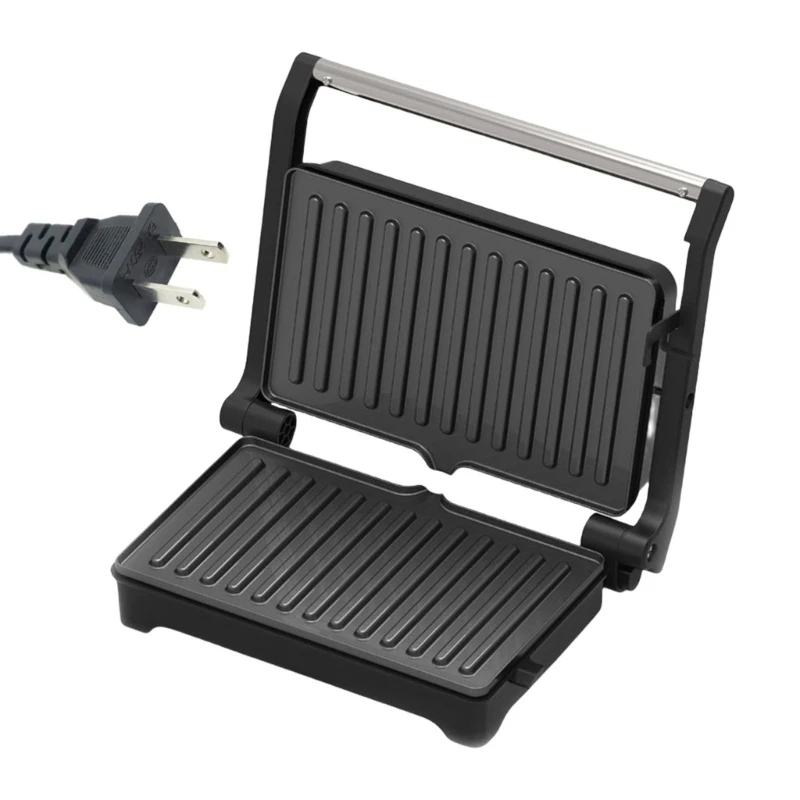 전기 샌드위치 제조업체 빠른 가열 파니니 프레스 그릴 쿨 그립 손잡이