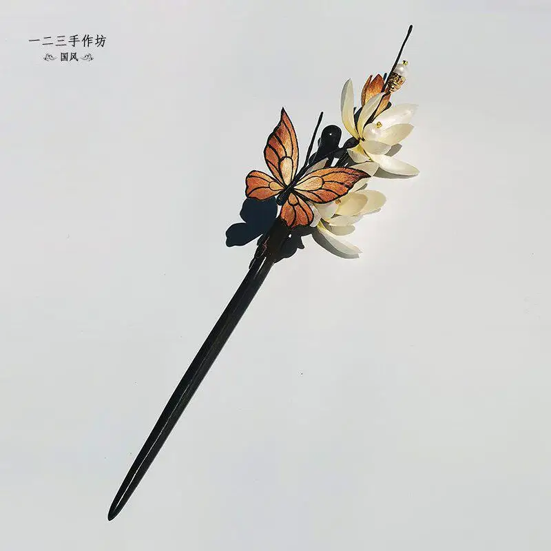 original-whiteyulan-chinese-intangible-heritage-velvet-hairpin-chinese-style-bun-hair-accessory-for-women