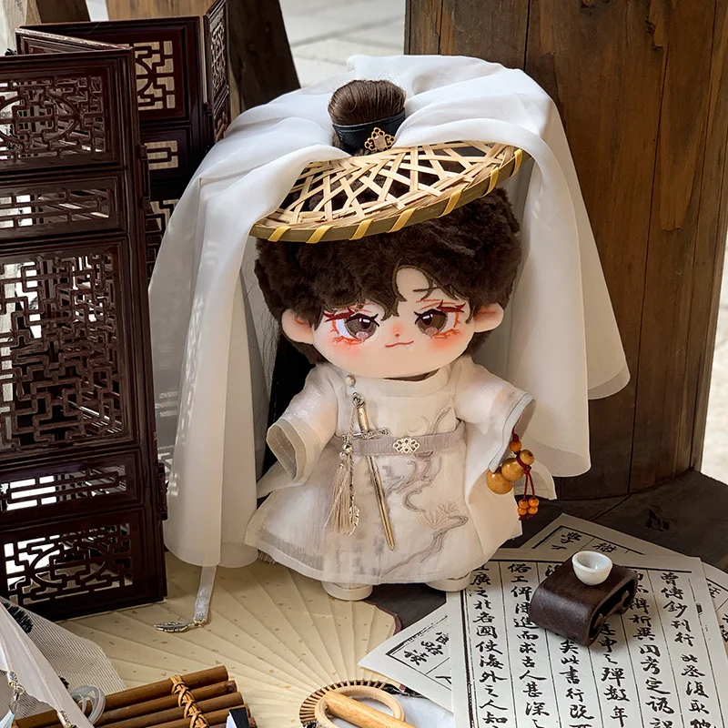 Original 20cm Cotton Doll Clothes Wine Fairy Antique Series Doll Clothes Suit Fairy Without Attributes Universal National Style