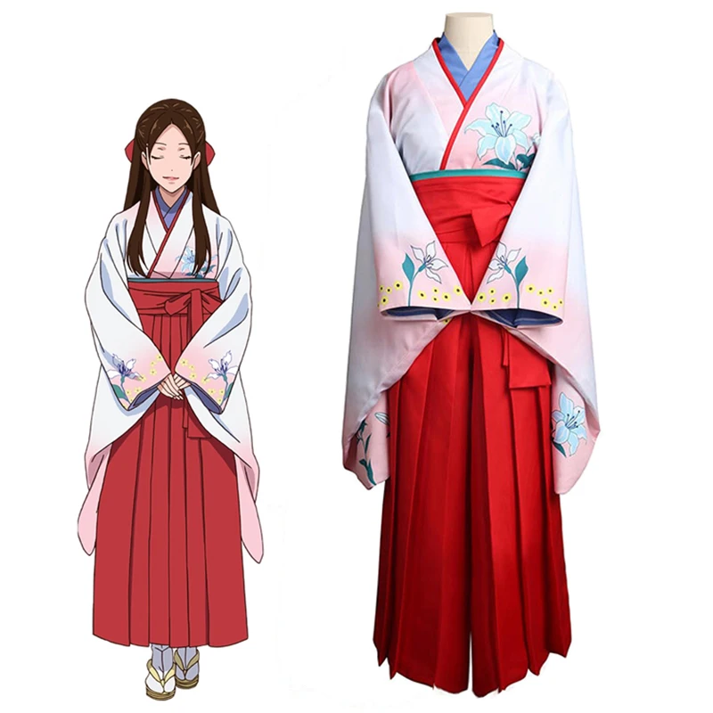 

Anime Kakegurui Yuriko Nishinot Cosplay Costumes Women's Kimono Halloween Party Uniform