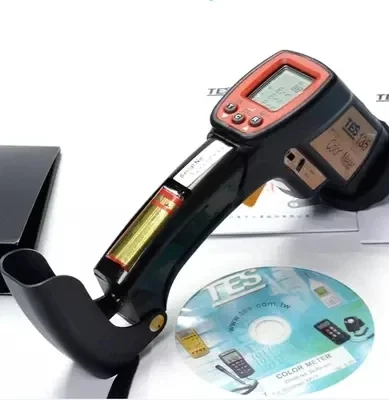 TES-135A Color Meter,Color Analyzer,Portable Color Difference Meter( LCD Display ) TES135A