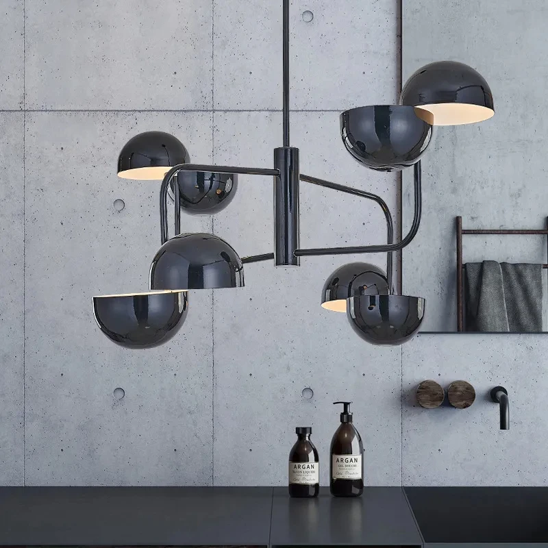 

MZISOSOD Post Modern Abstract Art Chandelier Model Room Living Room Study Exhibition Room Shop Window Decoration Pendant Lamp