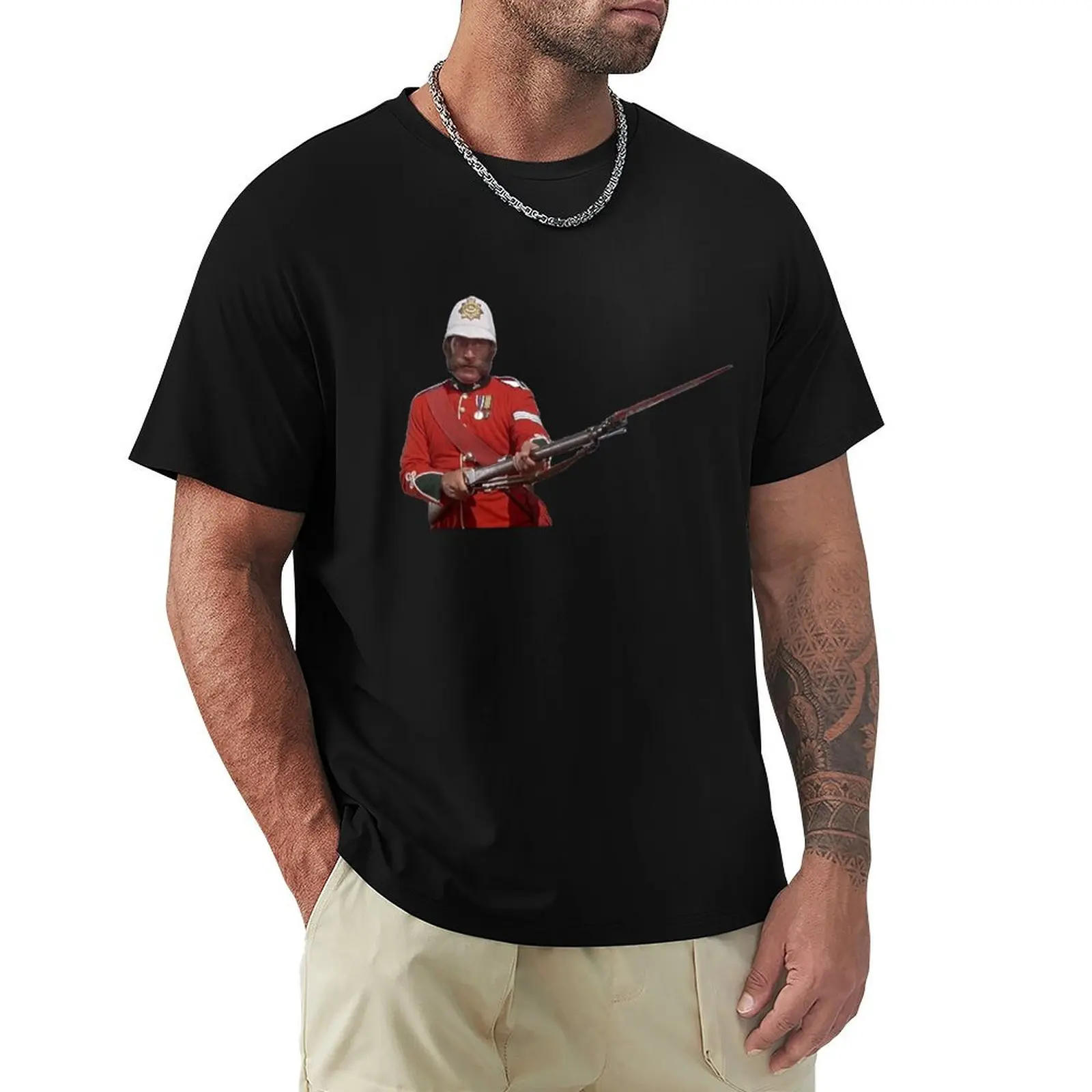 Colour-Sergeant Bourne T-Shirt Big and Tall Casual T-Shirt
