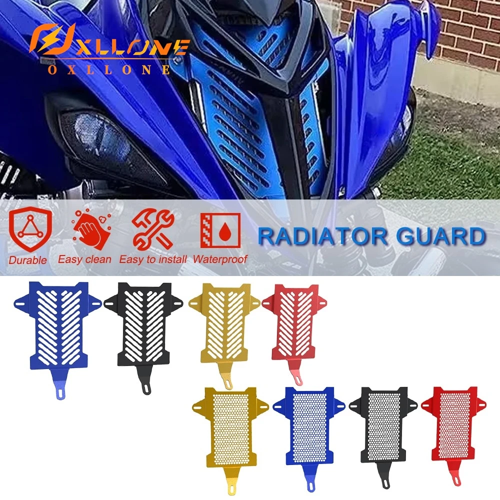 

For YAMAHA RAPTOR 700 YFM700 2013 2014 2015 RAPTOR 700 CALIF 2021 2022 2023 2024 2025 Motocros CNC Radiator Grille Guard Cover