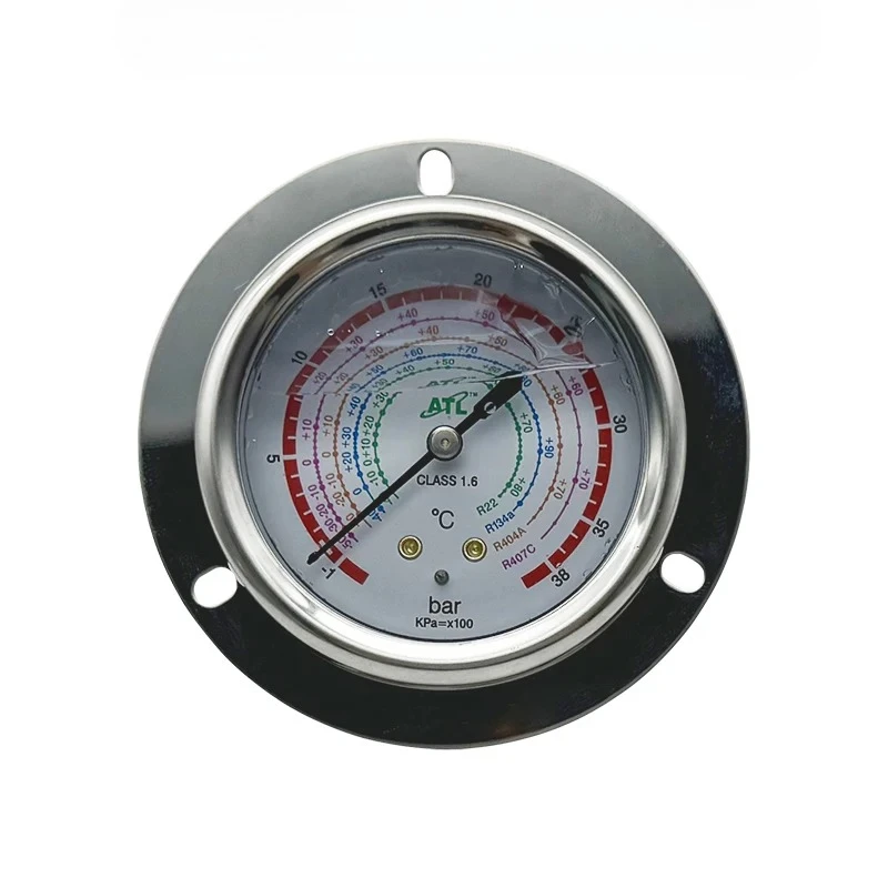 

Холодильный блок для холодильного хранения, манометр R410A, манометр высокого и низкого давления 5,5 МПа, манометр для наполнения масла