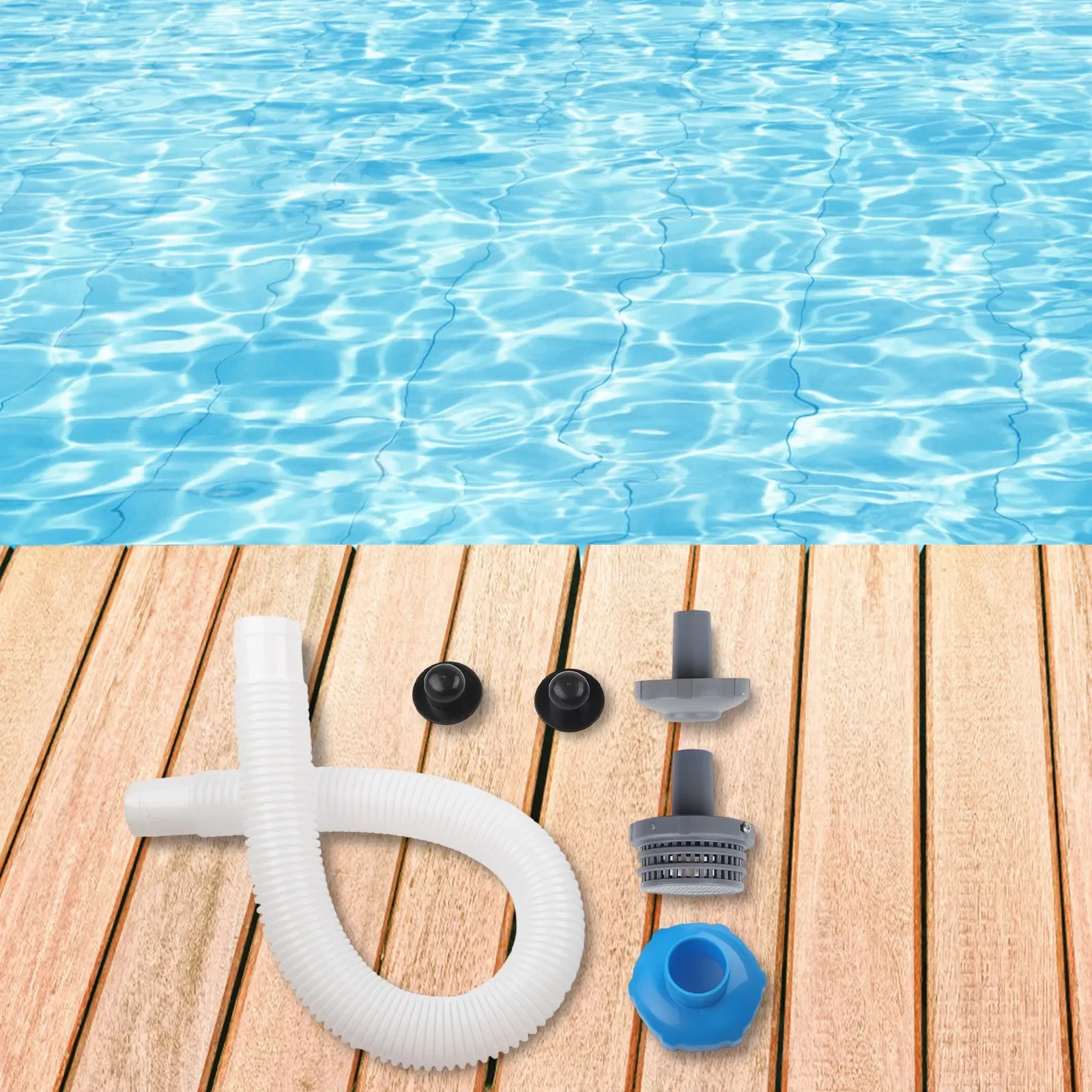 

Pool Accessory Kit Pool Inlets Nozzle Convenient Watering Hassle-free Installation High-quality Materials Long-lasting Stability