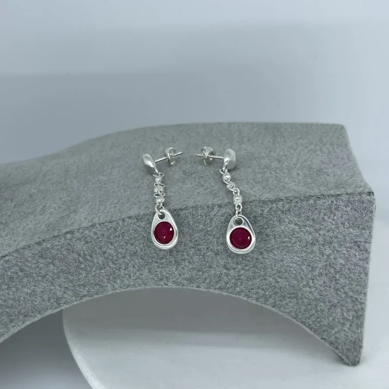 

2025 Venta De pendientes joyería S925 chapada en plata De alta calidad, colocación diaria para fiesta, regalo románti