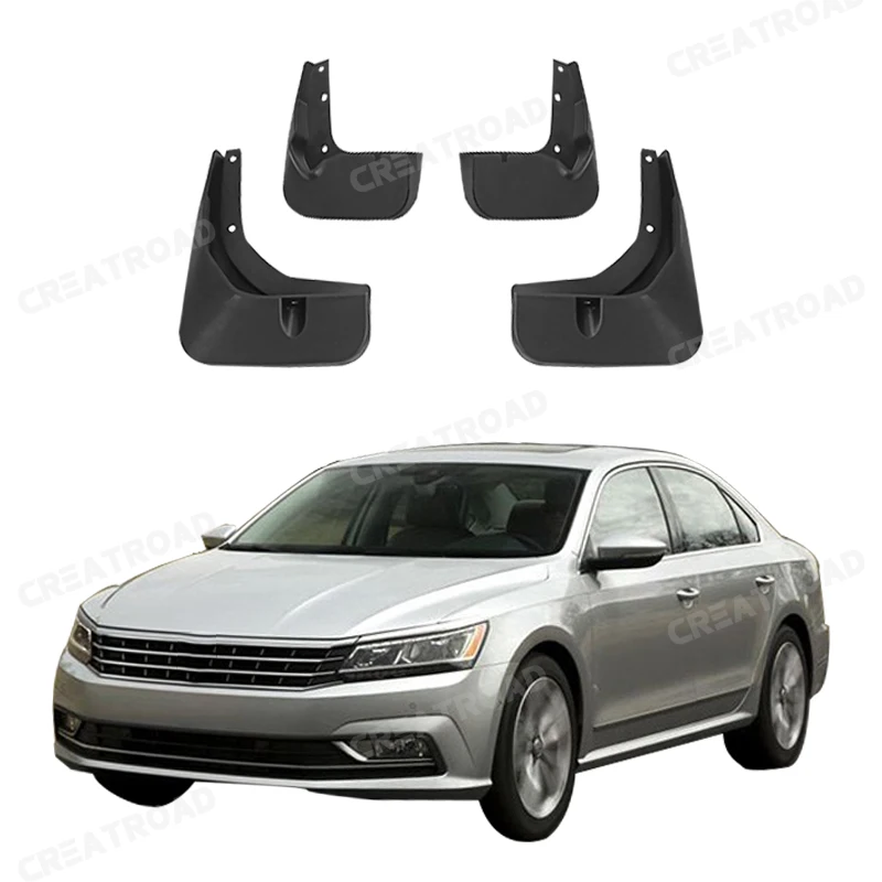 For VW Volkswagen Passat NMS 2012~2018 Mudguards Mudflap Fender Mud Flaps Splash Guards Car Accessories 2013 2014 2015 2016 2017