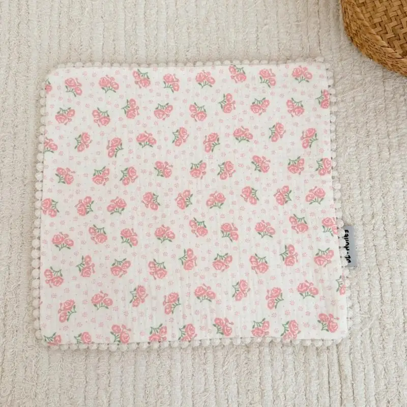 

Q22D Kids Print Face Face Speat Soft Saliva-Towel не выдвигая нагрудники детского сада