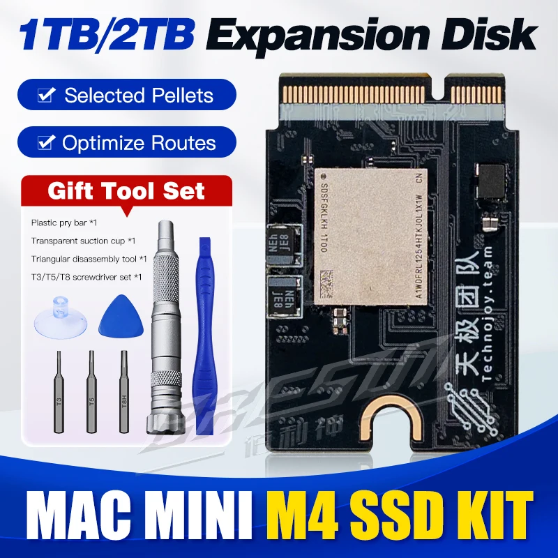m4 mini mac 용 1TB/2TB SSD 교체 부품 추천 및 실사용 리뷰