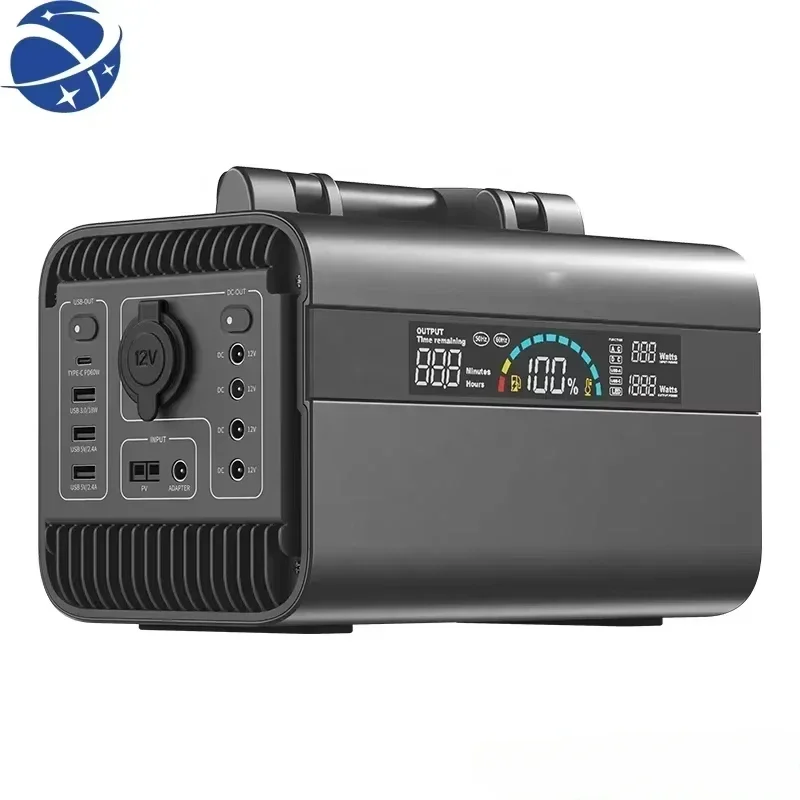 YUN YI 300W 600W 1000W DC Type-C USB QC Output Portable Batteries Energy Storage Power Station Lithium Batteries