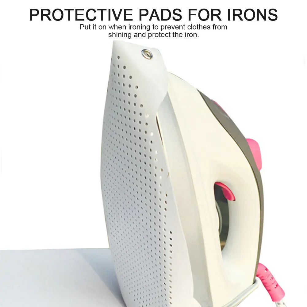 Ironing Accessories Iron Shoe Cover Ironing Aid Board Shoe Pad Protect Fabrics Cloth Heat Easy Fast Non-stick Iron Plate Cover