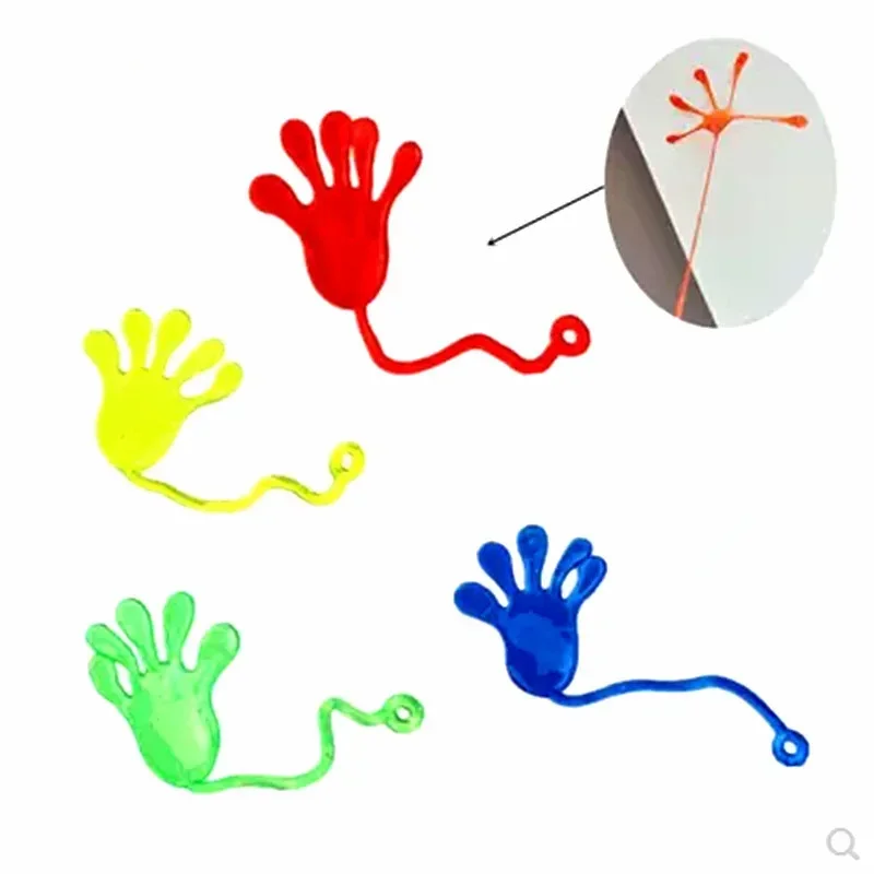 Kids Sticky Hands Palm Party Favor Toys Novelties Prizes Birthday Gift Toys for Children Slime Toys  Deformed Toy