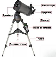Celestron Nexstar 150 SLT C6 Schmidt-Cassegrainm Computered Go-To Astronomical Telescopic For Deep Space Photography