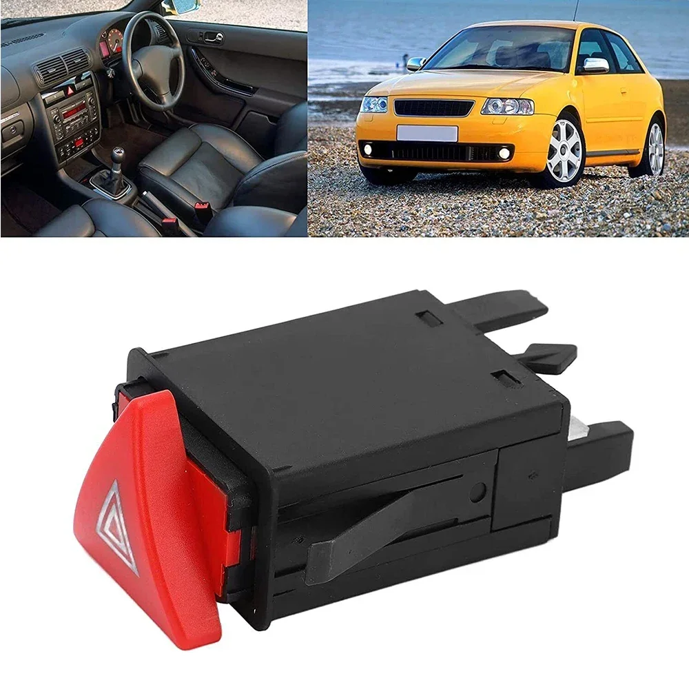 Hazard Warning Light Flasher Button Switch For Audi A3 8L1  1.6 1.8 1.9 1996-2003 OE# 8L0941509M,8L0941509G,8L0941509C