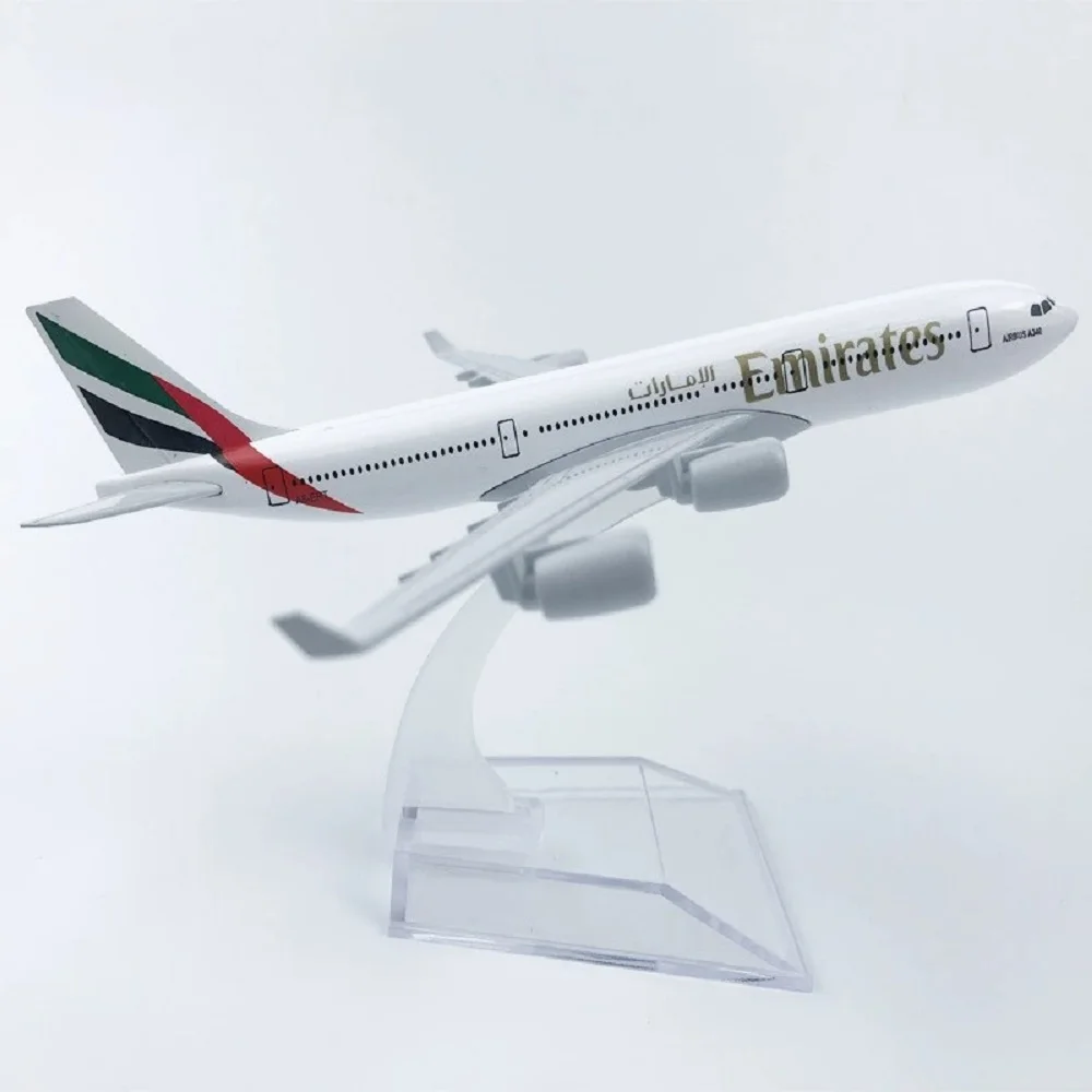 

1/400 Scale Alloy Aircraft 340 Airways 16cm Plane A340 Series Model Toys Decoration Children Gift for Collection