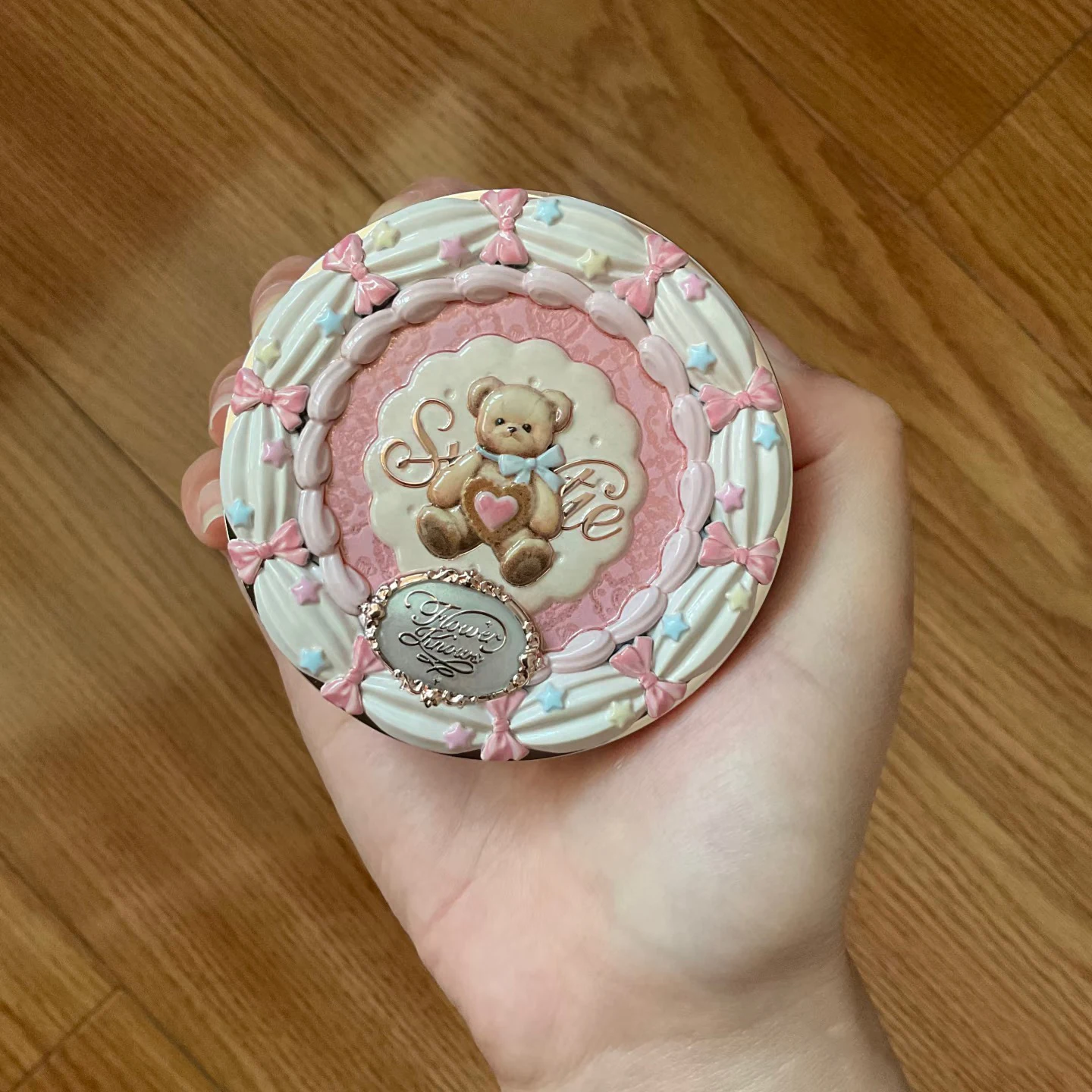 Paleta Korektorów Flower Knows Sweetie Bear 4 Kolory Długotrwały Pełne Krycie Wodoodporny Kremowy Makijaż