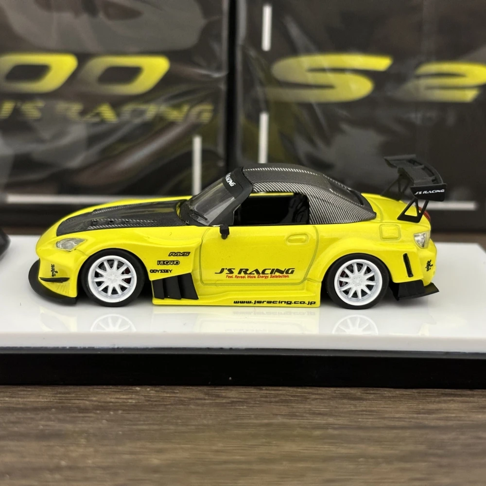 

Micro Turbo 1/64 S2000 JS RACING Yellow Color Diecast In 2025 Collection Gift Scale Model Car