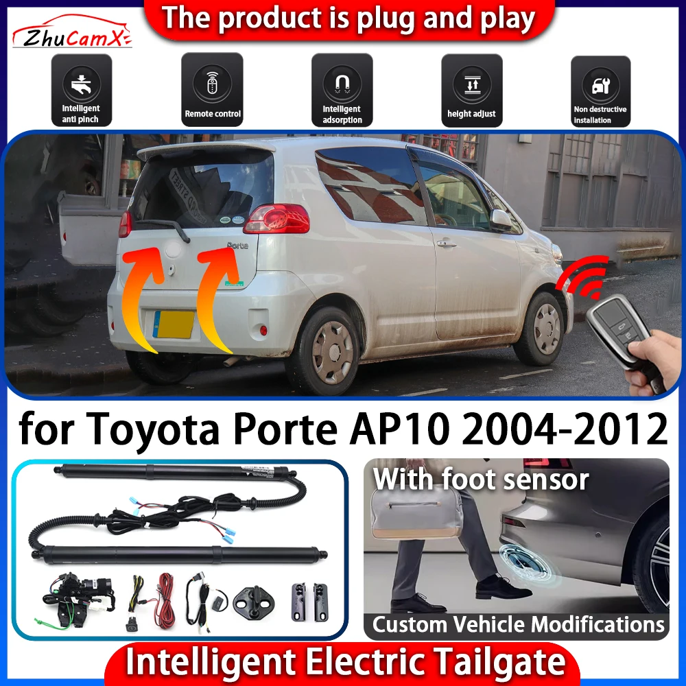 

ZhuCamX Smart Powered Tailgate System for Toyota Porte AP10 2004-2012 Automatic Intelligent Electric Trunk Lift Control Kit