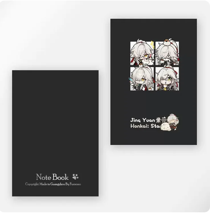 Anime Honkai: Star Rail Jing Yuan Diary School Notebook Paper Agenda Schedule Planner Sketchbook Gift For Kids Notebooks 1805