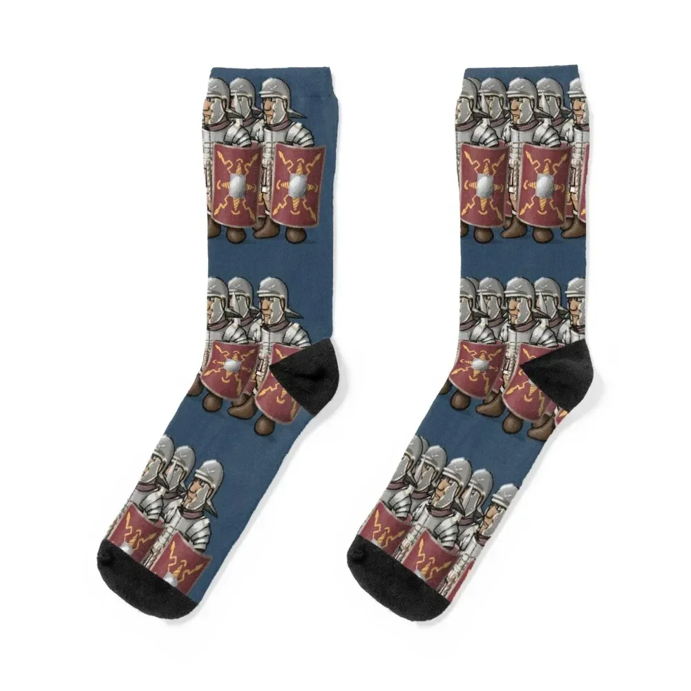 Roman Legionary Squad Socks retro cycling new in's funny gifts Women Socks Men's