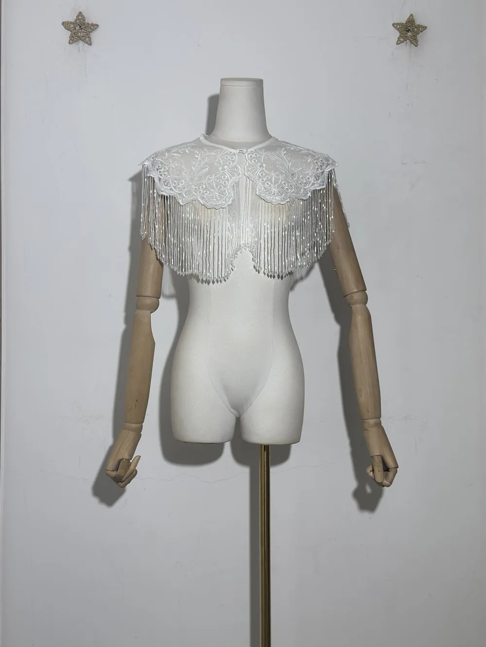 

Длинная шаль с кисточками в сочетании с плащом Cheongsam, свадебное пальто, шаль из бисера в индийской тяжелой промышленности, длинная кисточка, арабское платье, шаль