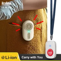 Buscapersonas para cuidadores, botones de llamada inalámbricos para enfermera, monitoreo de personas mayores, sistema de alerta SOS, alarma portátil, timbre de llamada para ancianos en casa