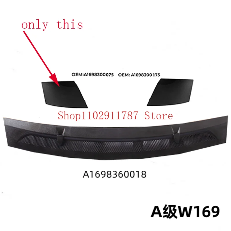 Fit For W169 A Class/W245 B Class A1698360018 A1698300275R A1698300375L Front Water Drain Cover