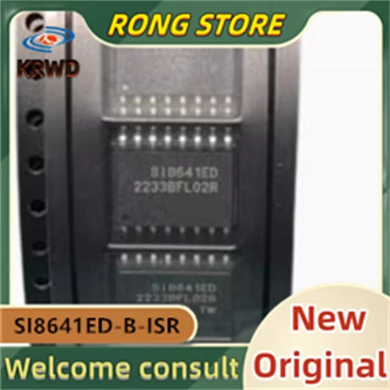 

(5PCS) SI8641ED SI8641ED-B-ISR S18641ED 8641 SOP16 New and Original Chip IC