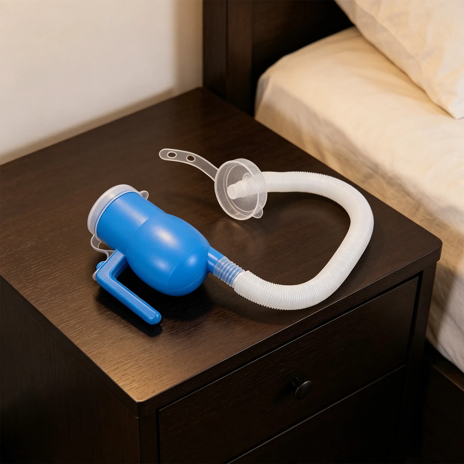 3000Ml Adult Bedside Urinal Replacement Hose Clear Flexible Corrugated Tube Leak Proof for Home Hospital Care Bedridden Male