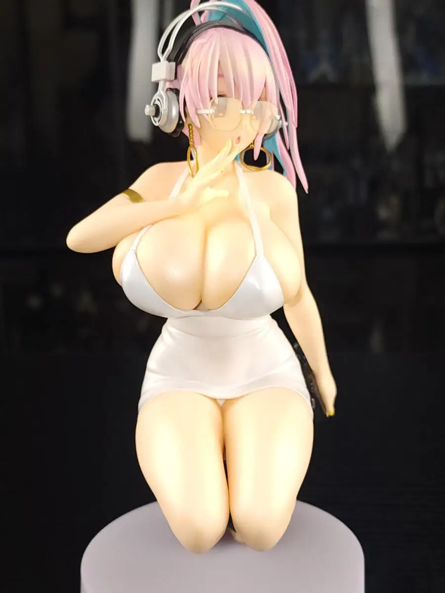 Officially Licensed Good Smile Pop Up Parade Super Sonico Figure Anime Super Sonico Crossroad Character Model view 5
