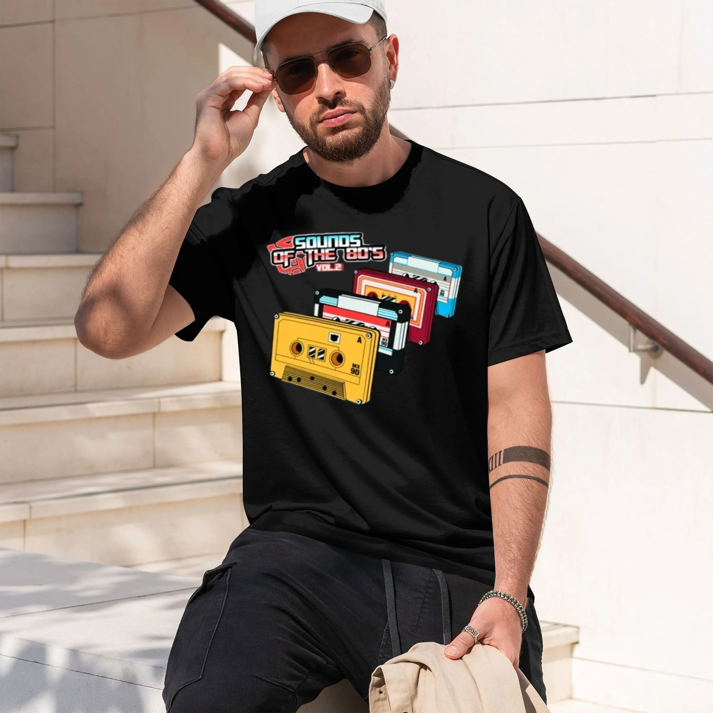 Punk Vintage Clothing Shirt Soun 80s Cette Te Man T Shirts Code Ge lized Discount Funny T-Shirt Love 2026 New Model Short-sleeve