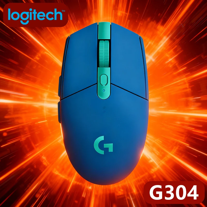 

Беспроводная игровая мышь Logitech G304, отклик 1 мс, датчик HERO, 12000 точек на дюйм, аккумулятор 250 часов, легкий вес 99 г, поддержка Windows/Mac