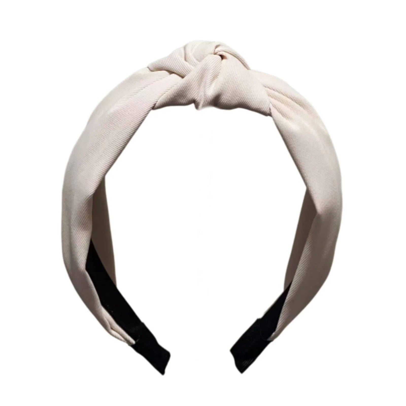 1 STÜCK geknotete Stirnbänder für Damen – modisches dickes Top-Knoten-Design, rutschfest, niedlicher Haarschmuck, Haarbänder in mehreren Stilen – Detail 4