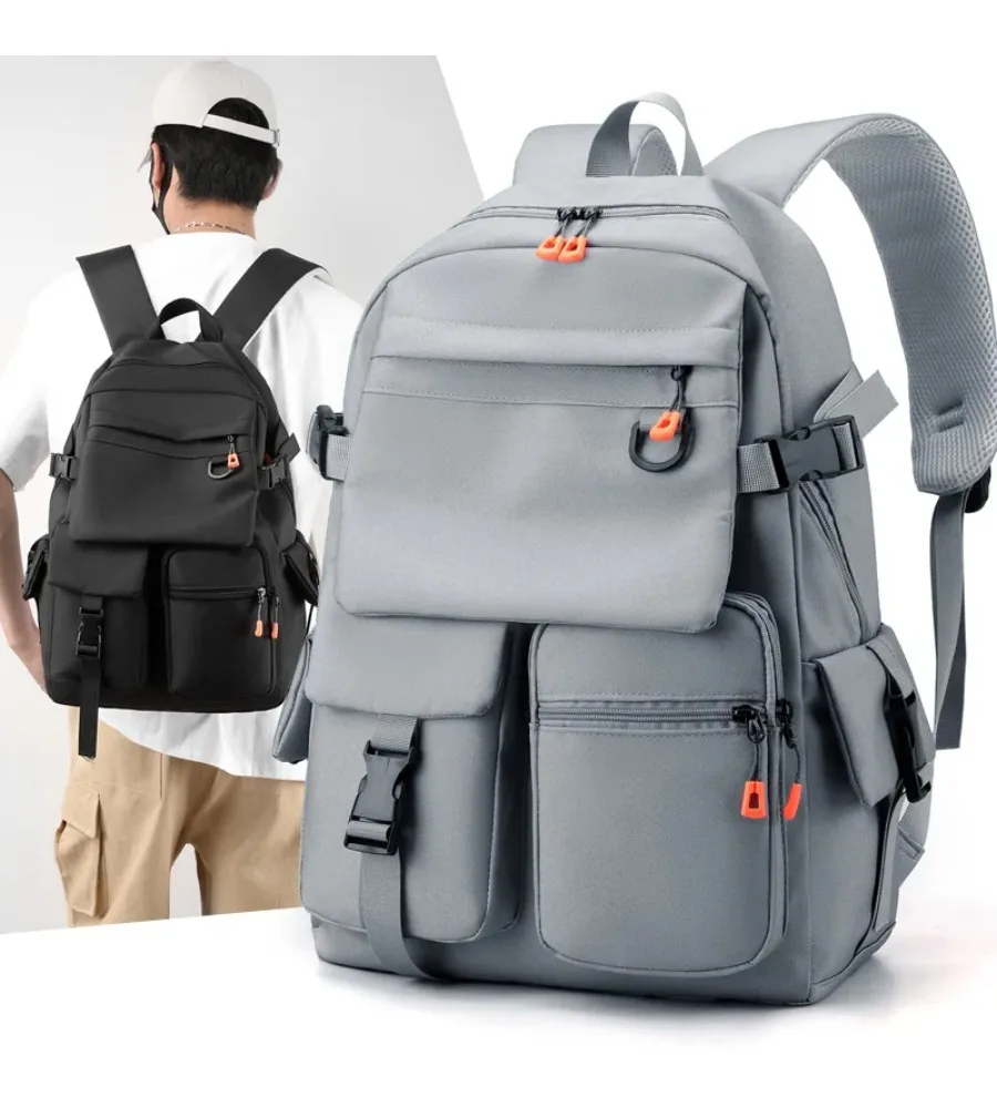 Trail-ready Outdoor Backpack Lightweight Water-resistant Hiking Bag for Sports and Student Use