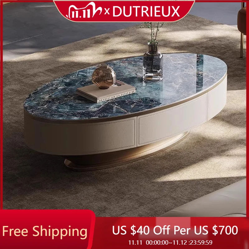 

Luxury Italian Side Table Minimalist Space Saving Minimalist Antique Coffee Table Storage Computer Couchtisch Salon Furniture