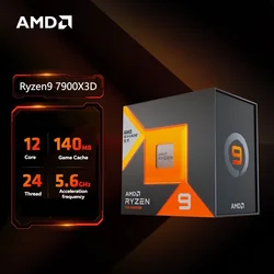 Origina New AMD Ryzen 9 7900X3D / R9 7950X3D Socket AM5 Gaming Desktop Computer processor A new boxed CPU