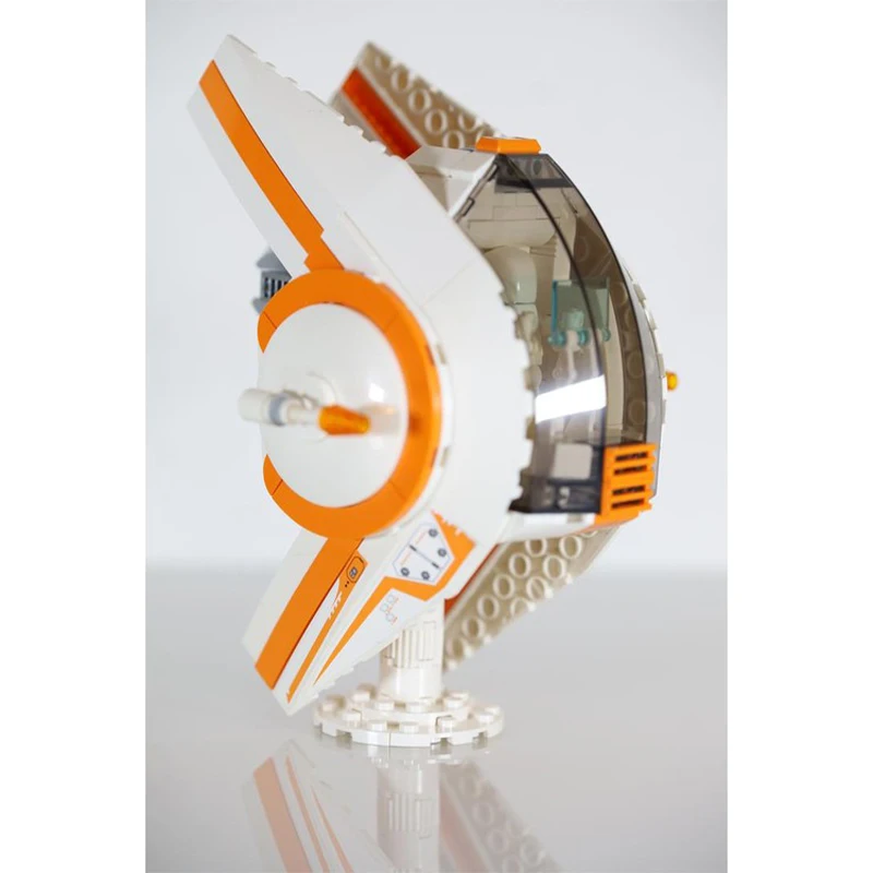 332PCS MOC Spaceship Chatan Modular Building Blocks DIY Spacecraft Model Galaxy Fighter Educational Creative Toy Gift