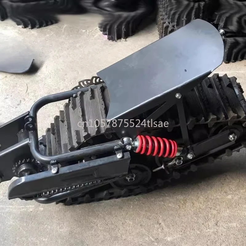 

Самодельная модификация снежных двухколесных гусеничных колес, аксессуары для внедорожных мотоциклов с резиной